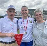 Laury Herren, Aline Massy et Mirella Bacelli